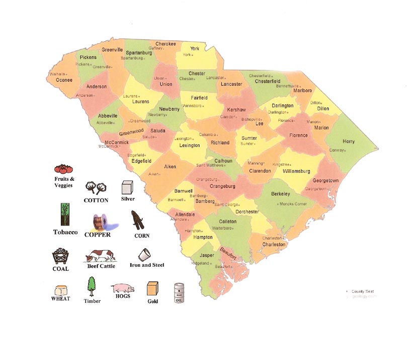 This is an image of SC Land Use