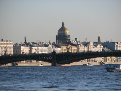 St. Petersburg from the water